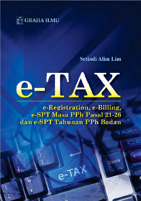 Sampul buku e-Tax; e-Registratio...