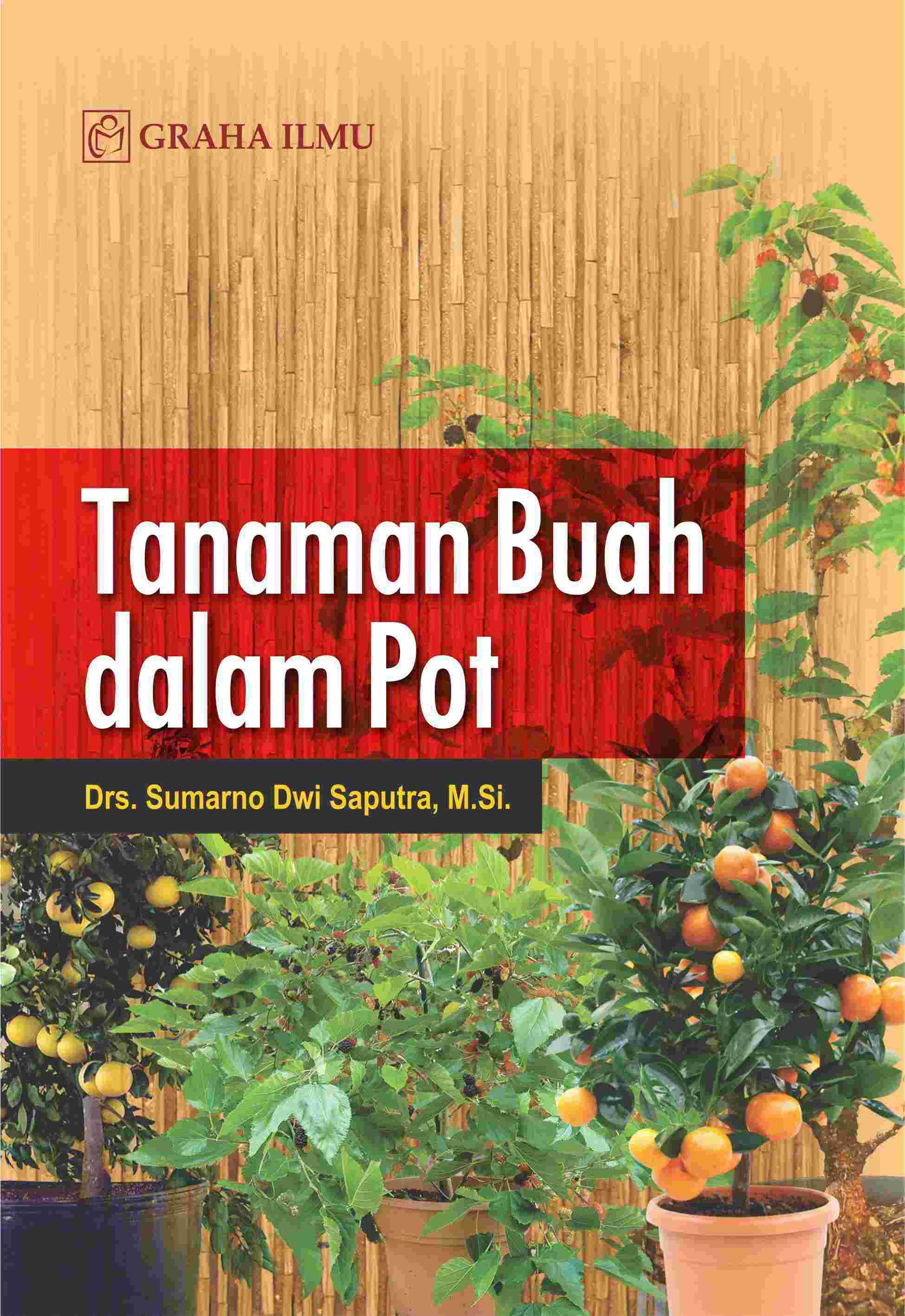 Sampul buku Tanaman Buah dalam P...