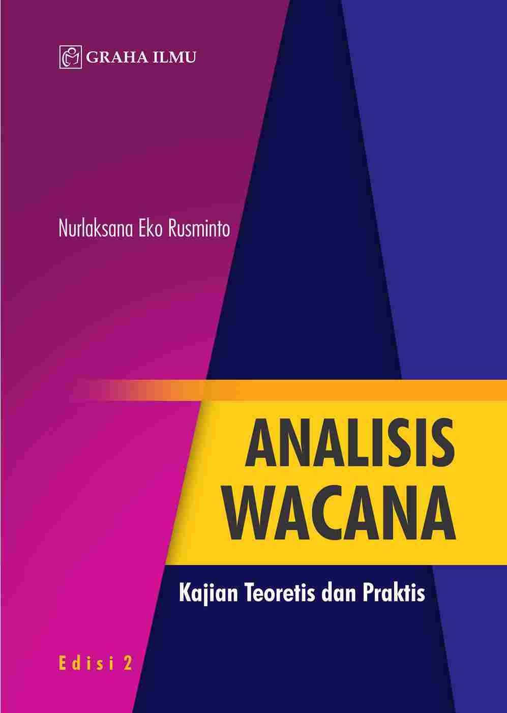Sampul buku Analisis Wacana Edis...