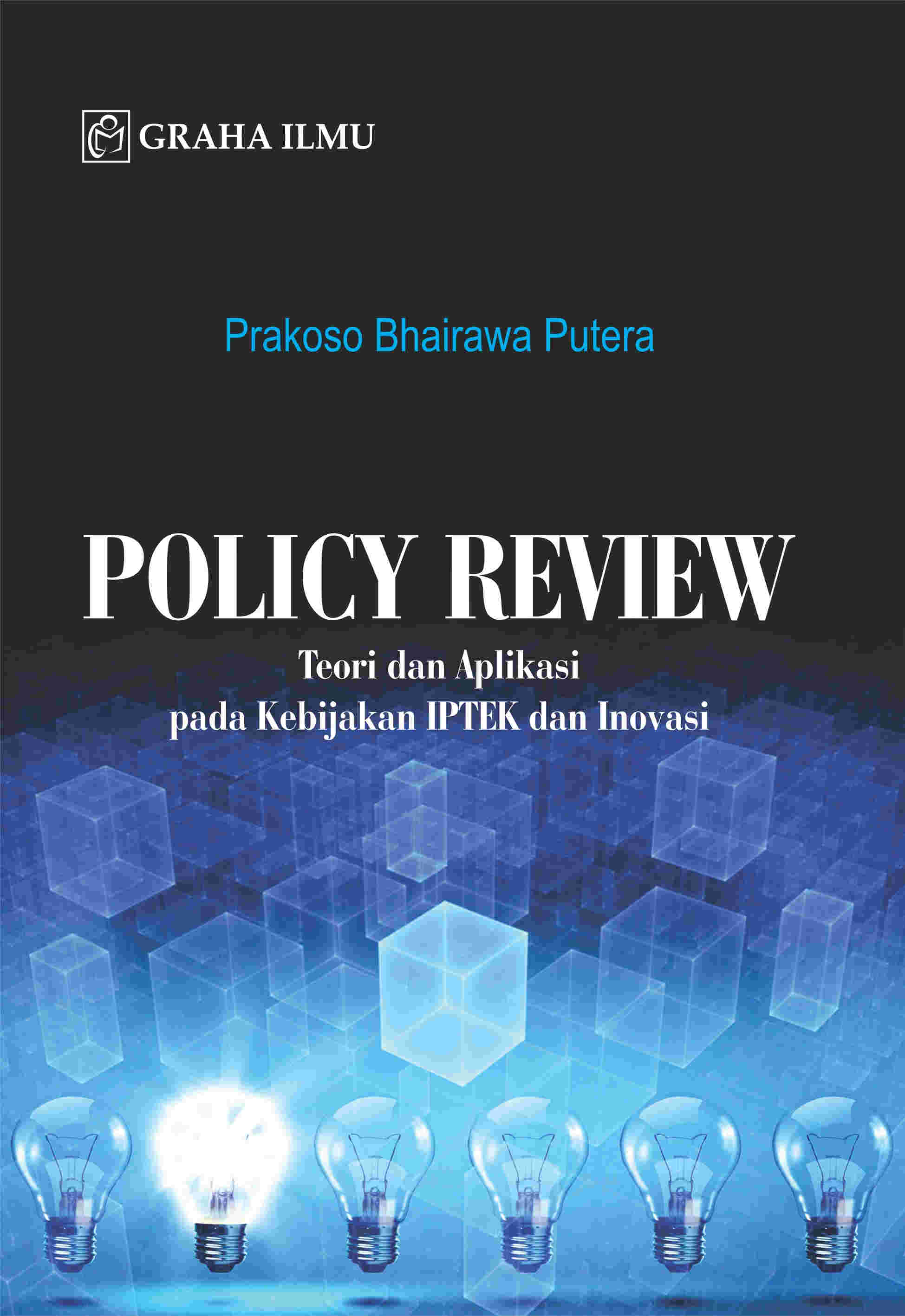 Sampul buku Policy Review; Teori...